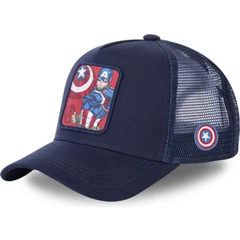 cepur-izliekta-truckeris-tumsi-zils-snapback-cpt1-kapteinis-amerika-marvel-comics-no-capslab