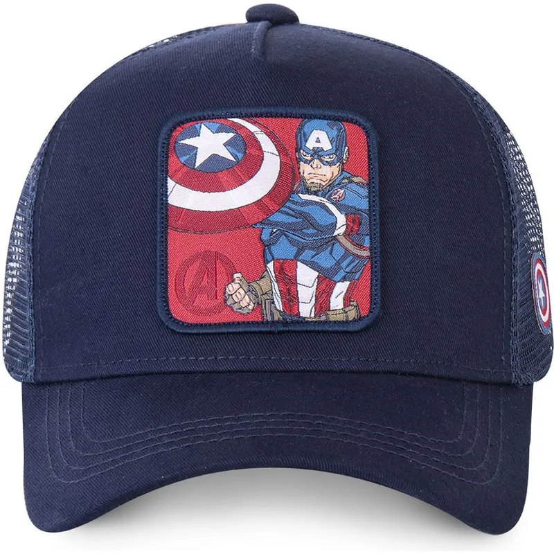cepur-izliekta-truckeris-tumsi-zils-snapback-cpt1-kapteinis-amerika-marvel-comics-no-capslab