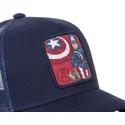 cepur-izliekta-truckeris-tumsi-zils-snapback-cpt1-kapteinis-amerika-marvel-comics-no-capslab