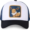 cepur-izliekta-truckeris-balts-snapback-evo3-eevee-pokemon-no-capslab