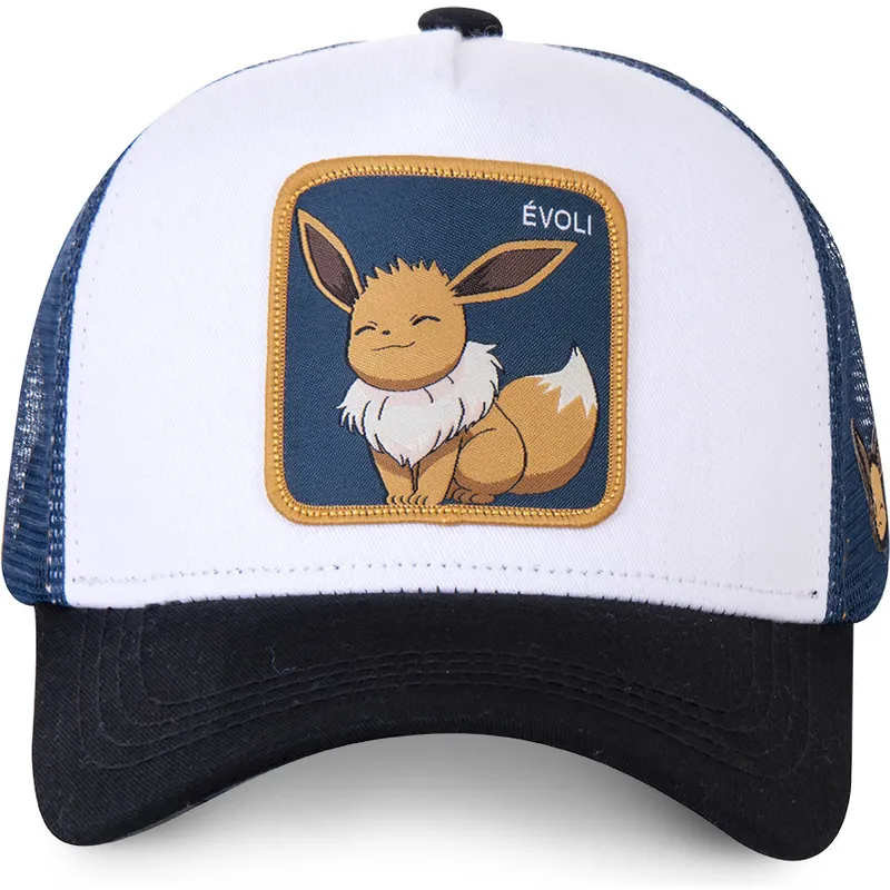 cepur-izliekta-truckeris-balts-snapback-evo3-eevee-pokemon-no-capslab cepur-izliekta-truckeris-balts-snapback-evo3-eevee-pokemon-no-capslab