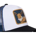cepur-izliekta-truckeris-balts-snapback-evo3-eevee-pokemon-no-capslab