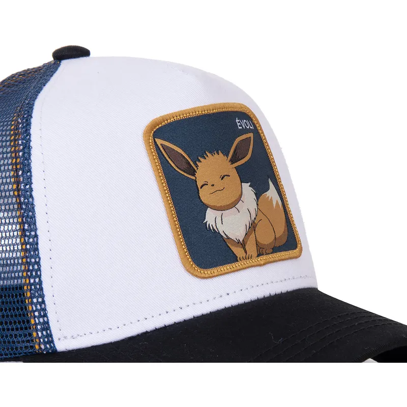 cepur-izliekta-truckeris-balts-snapback-evo3-eevee-pokemon-no-capslab cepur-izliekta-truckeris-balts-snapback-evo3-eevee-pokemon-no-capslab