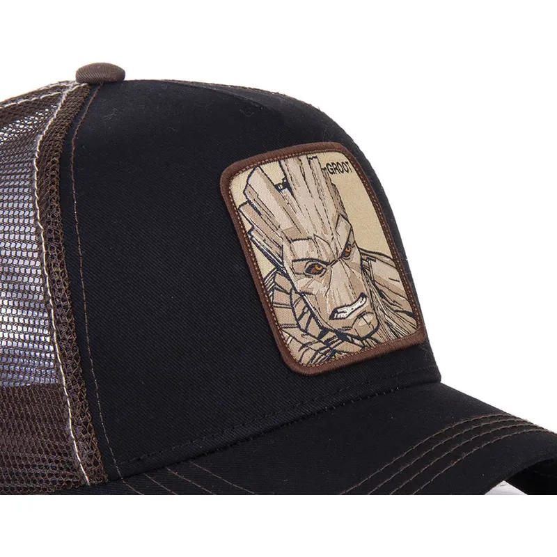 cepur-izliekta-truckeris-melns-snapback-gro2-gruts-marvel-comics-no-capslab cepur-izliekta-truckeris-melns-snapback-gro2-gruts-marvel-comics-no-capslab
