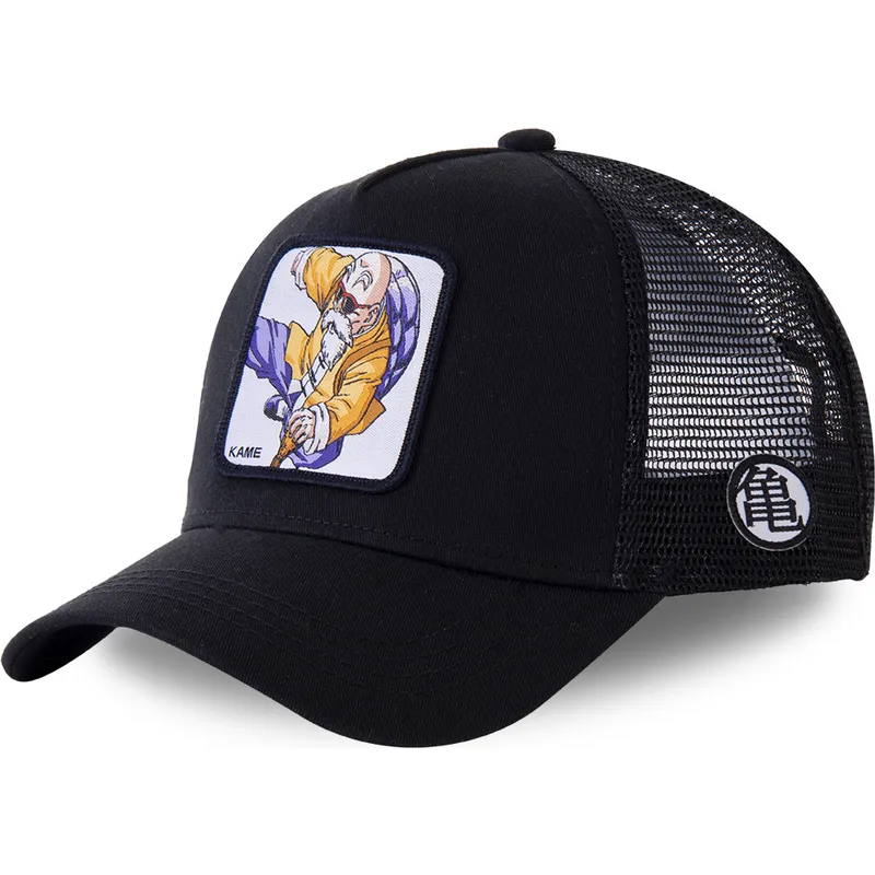 cepur-izliekta-truckeris-melns-snapback-kam10-master-roshi-dragon-ball-no-capslab