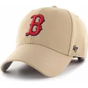 cepur-izliekta-haki-snapback-ajustable-mvp-no-boston-red-sox-mlb-no-47-brand