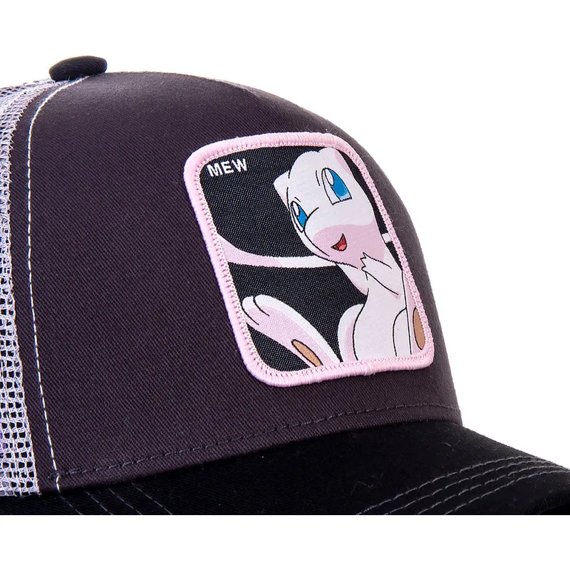 cepur-izliekta-truckeris-melns-snapback-mew3-mew-pokemon-no-capslab