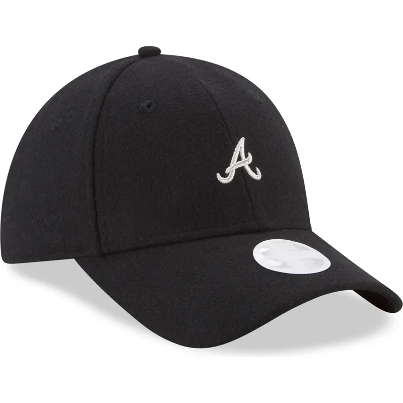 cepur-izliekta-melns-regulejams-9forty-melton-no-atlanta-braves-mlb-no-new-era cepur-izliekta-melns-regulejams-9forty-melton-no-atlanta-braves-mlb-no-new-era