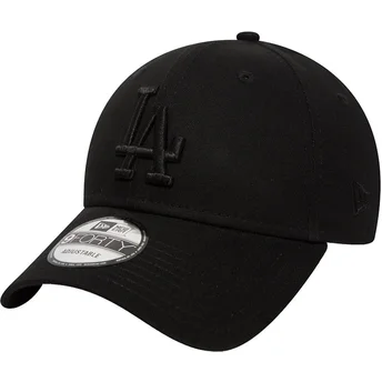 cap-izliekta-black-adjustable-strap-9forty-league-essential-no-los-angeles-dodgers-mlb-no-new-era