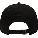 schwarze-verstellbare-kappe-mit-gebogenem-schirm-und-schwarzem-logo-9forty-league-essential-der-los-angeles-dodgers-mlb-von-new-