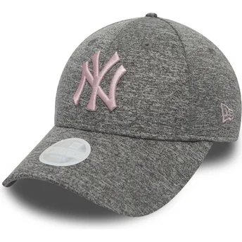 Cap izliekta gray adjustable strap rosa 9FORTY Tech Jersey no New York Yankees MLB no New Era