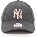 cap-izliekta-gray-adjustable-strap-rosa-9forty-tech-jersey-no-new-york-yankees-mlb-no-new-era