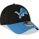 cepur-izliekta-melns-regulejams-9forty-the-league-no-detroit-lions-nfl-no-new-era