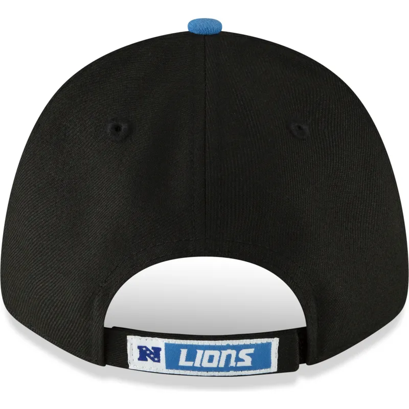 cepur-izliekta-melns-regulejams-9forty-the-league-no-detroit-lions-nfl-no-new-era