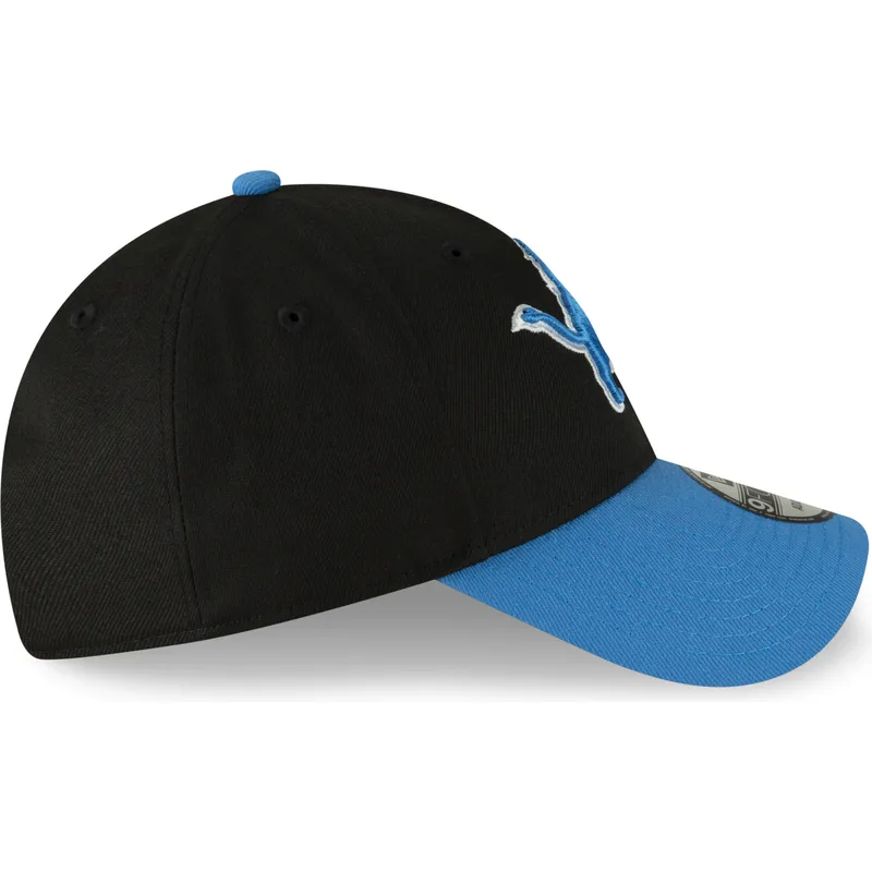 cepur-izliekta-melns-regulejams-9forty-the-league-no-detroit-lions-nfl-no-new-era