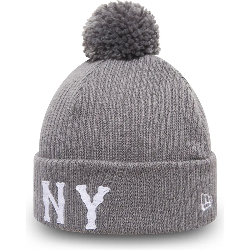 cepur-ar-bumbuli-peleks-cuff-knit-lightweight-felt-bobble-no-new-york-highlanders-mlb-no-new-era