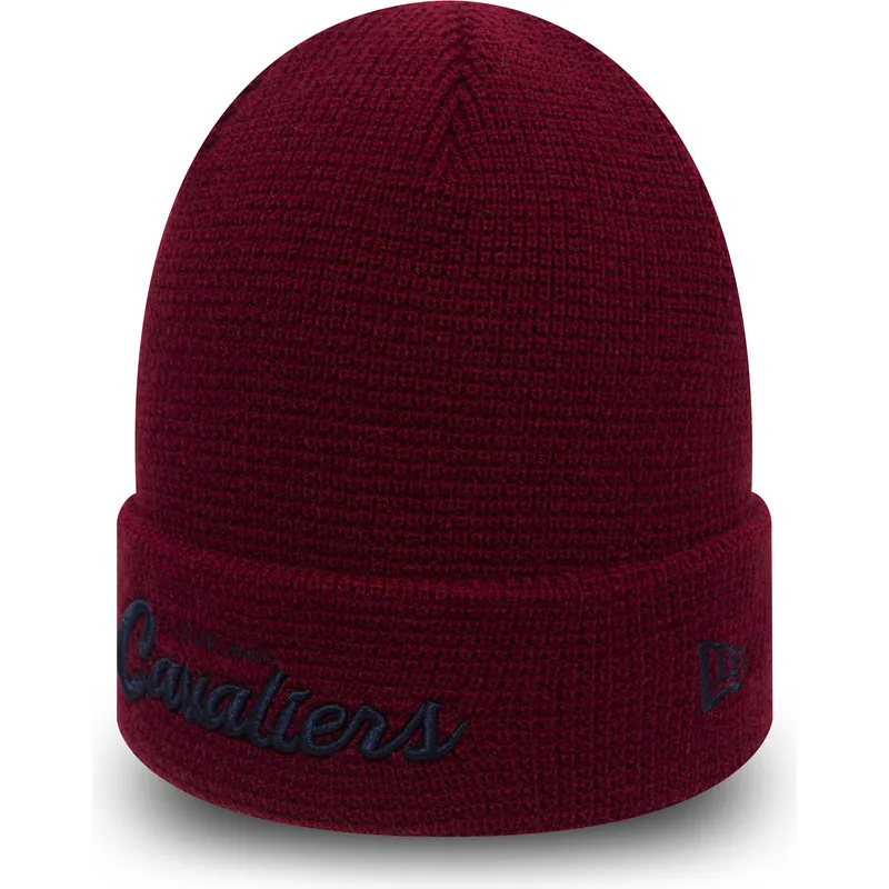 cepur-sarkans-cuff-knit-waffle-no-cleveland-cavaliers-nba-no-new-era cepur-sarkans-cuff-knit-waffle-no-cleveland-cavaliers-nba-no-new-era