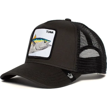 cepur-izliekta-truckeris-melns-snapback-big-fishy-the-farm-no-goorin-bros