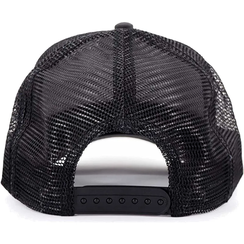 cepur-izliekta-truckeris-melns-snapback-big-fishy-the-farm-no-goorin-bros