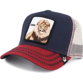 cepur-izliekta-truckeris-tumsi-zils-snapback-big-rock-the-farm-no-goorin-bros
