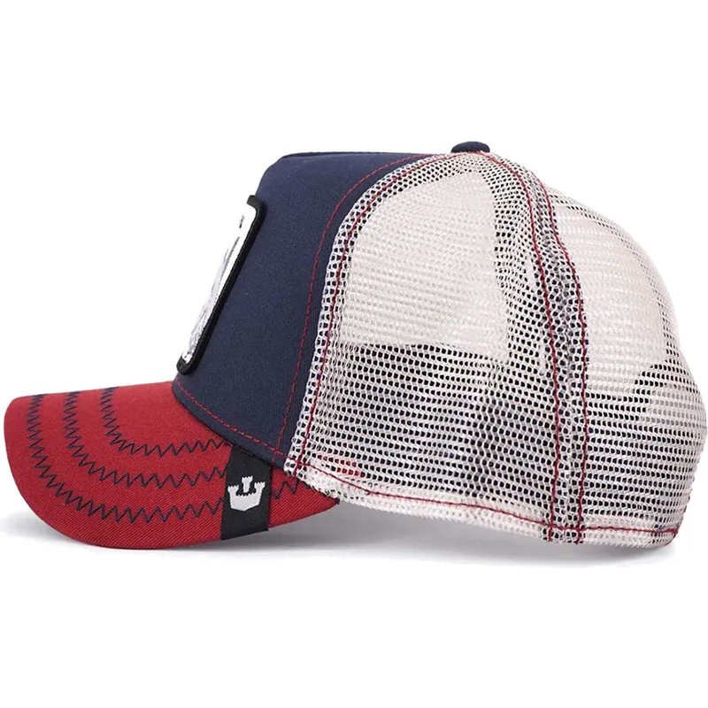 cepur-izliekta-truckeris-tumsi-zils-snapback-big-shark-the-farm-no-goorin-bros
