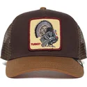 cepur-izliekta-truckeris-bruns-snapback-wild-turkey-the-farm-no-goorin-bros