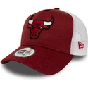 cepur-izliekta-sarkans-regulejams-trucker-shadow-tech-a-frame-no-chicago-bulls-nba-no-new-era