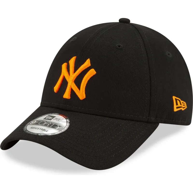 cepur-izliekta-melns-regulejams-9forty-league-essential-neon-no-new-york-yankees-mlb-no-new-era