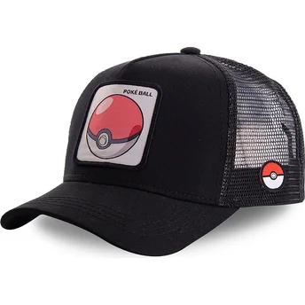 cepur-izliekta-truckeris-melns-snapback-pok1-poke-ball-pokemon-no-capslab