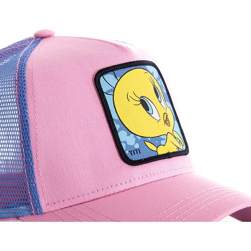 cepur-izliekta-truckeris-roza-snapback-twe1-tvitijs-looney-tunes-no-capslab