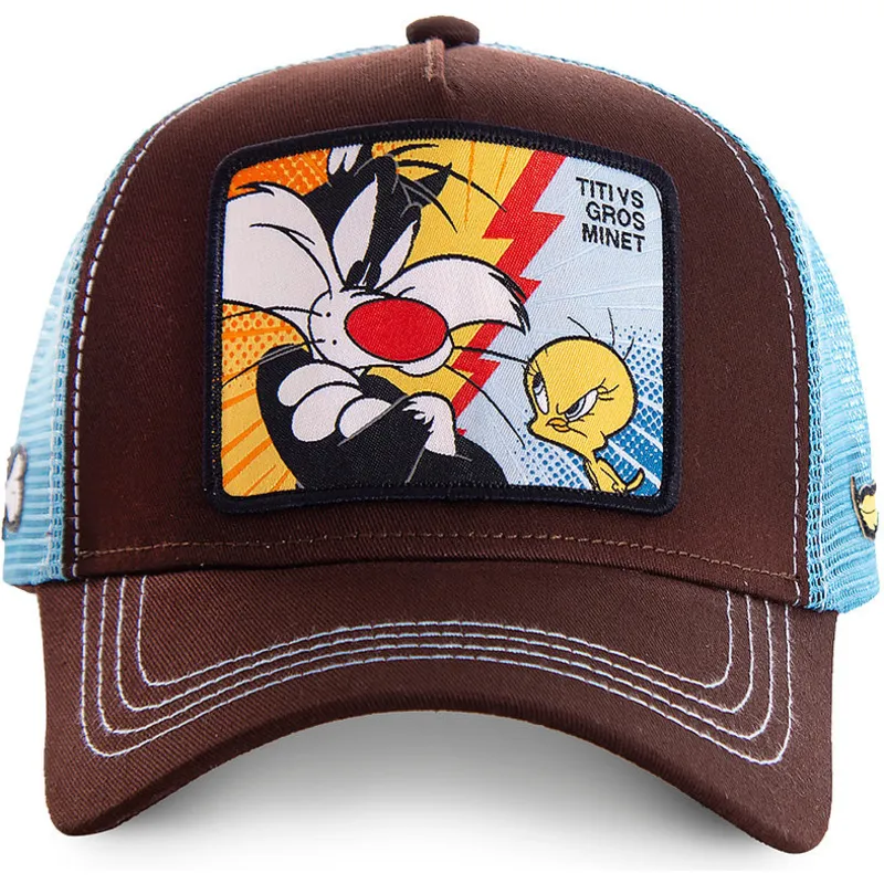 cepur-izliekta-truckeris-bruns-snapback-vs-tvg1-silvestrs-un-tvitijs-looney-tunes-no-capslab
