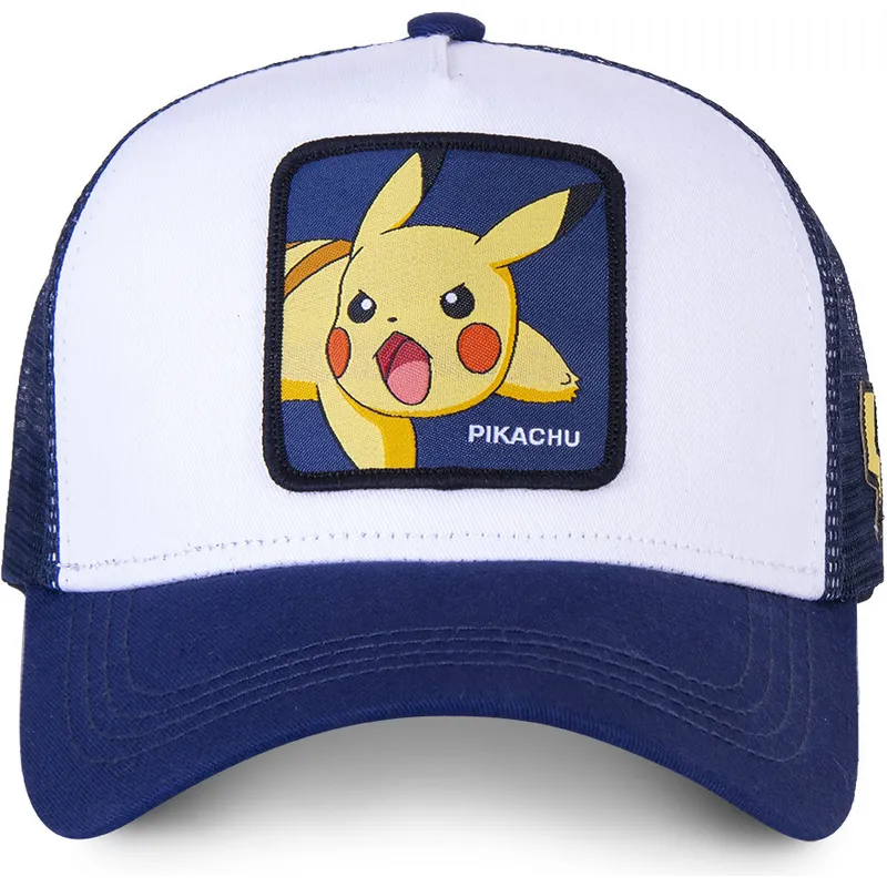 cepur-izliekta-truckeris-zils-snapback-8-pikachu-pokemon-no-capslab