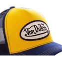 von-dutch-col-ora-orange-und-marineblaue-trucker-kappe