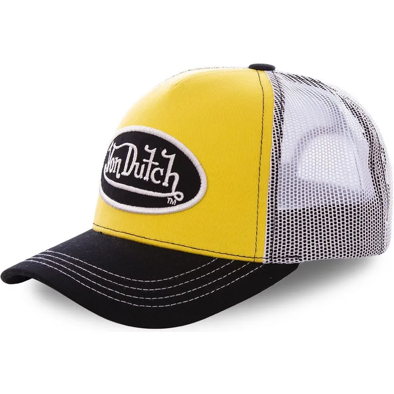 cepur-izliekta-truckeris-dzeltens-snapback-col-yel-no-von-dutch