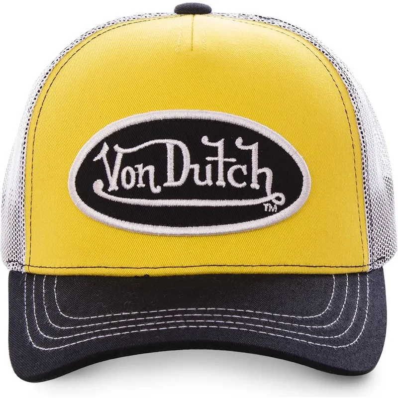 cepur-izliekta-truckeris-dzeltens-snapback-col-yel-no-von-dutch
