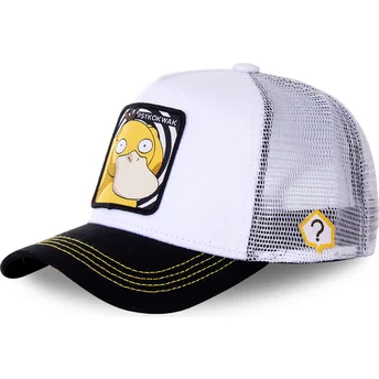 cepur-izliekta-truckeris-balts-snapback-psy3-psyduck-pokemon-no-capslab
