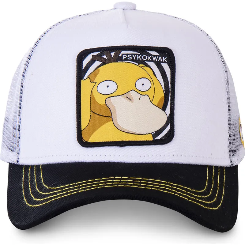 cepur-izliekta-truckeris-balts-snapback-psy3-psyduck-pokemon-no-capslab cepur-izliekta-truckeris-balts-snapback-psy3-psyduck-pokemon-no-capslab