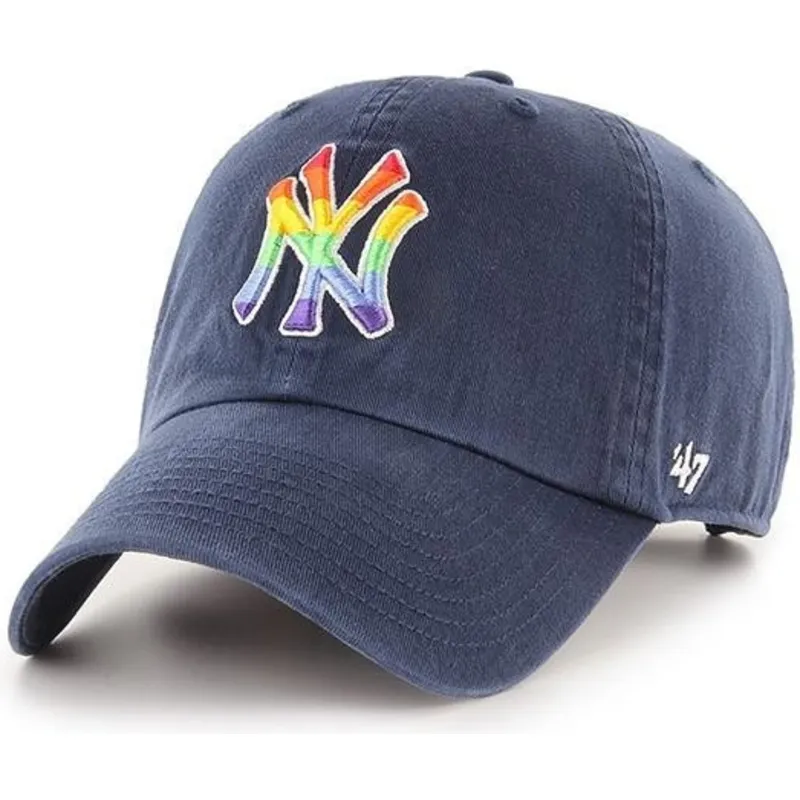 cepur-izliekta-tumsi-zils-regulejams-no-new-york-yankees-mlb-no-47-brand