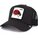 cepur-izliekta-truckeris-melns-snapback-sweet-lady-the-farm-no-goorin-bros