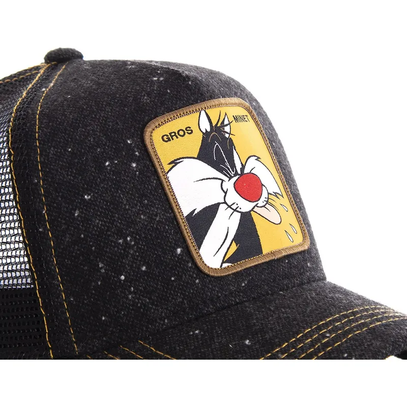 cepur-izliekta-truckeris-melns-snapback-loomin1-silvestrs-looney-tunes-no-capslab