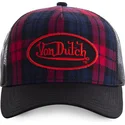 cepur-izliekta-truckeris-melns-snapback-estampado-cuadros-carb2-no-von-dutch