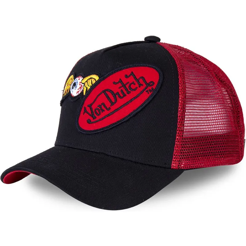 cepur-izliekta-truckeris-melns-snapback-dblpat-no-von-dutch