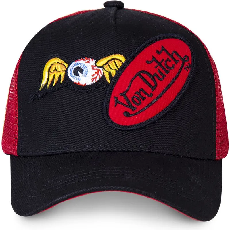 cepur-izliekta-truckeris-melns-snapback-dblpat-no-von-dutch
