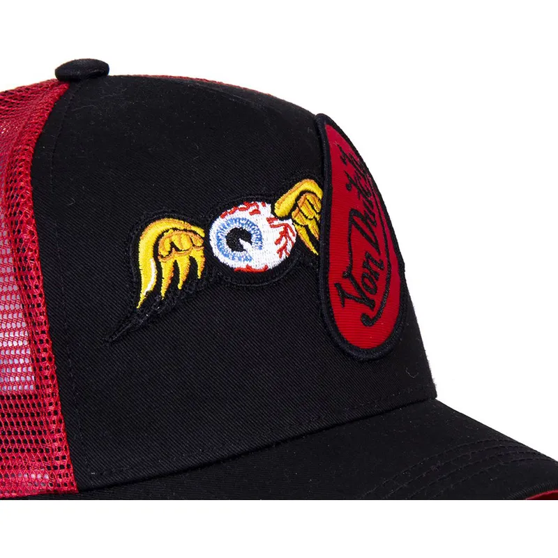 cepur-izliekta-truckeris-melns-snapback-dblpat-no-von-dutch