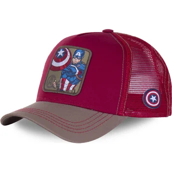 cepur-izliekta-truckeris-sarkans-snapback-cpt3-kapteinis-amerika-marvel-comics-no-capslab