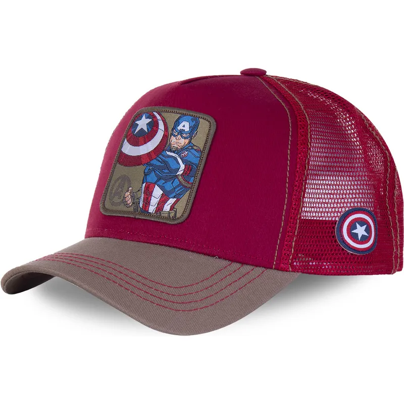 cepur-izliekta-truckeris-sarkans-snapback-cpt3-kapteinis-amerika-marvel-comics-no-capslab
