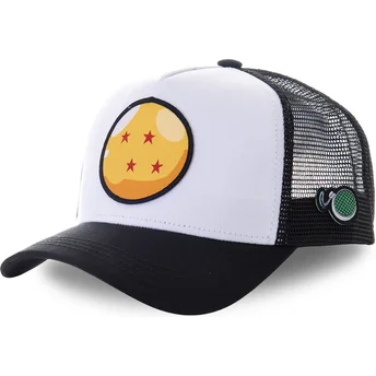 cepur-izliekta-truckeris-balts-snapback-dragon-ball-4-estrellas-dragon-ball-no-capslab