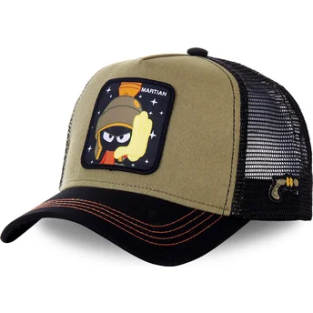 Cepur izliekta truckeris brūns snapback MAR2 Marsietis Mārvins Looney Tunes no Capslab
