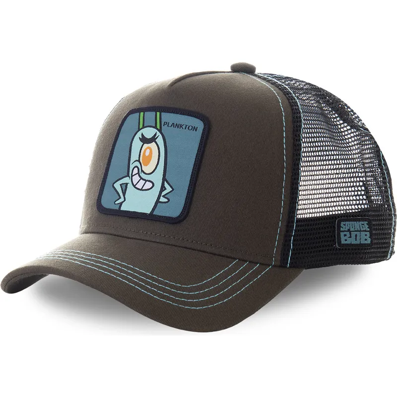 cepur-izliekta-truckeris-peleks-snapback-plk-planktons-spongebob-no-capslab