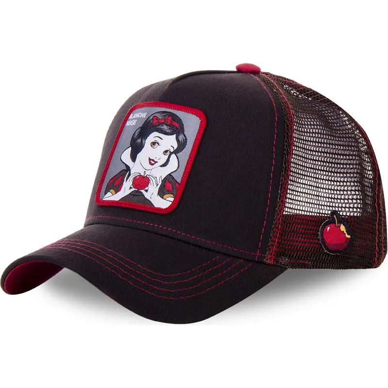 cepur-izliekta-truckeris-bruns-snapback-sno2bla-sniegbaltite-disney-no-capslab